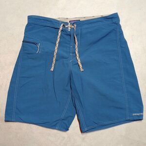 Patagonia Common Threads Board Shorts Men's Size 35 Drawstring Pocket Swim Beach
